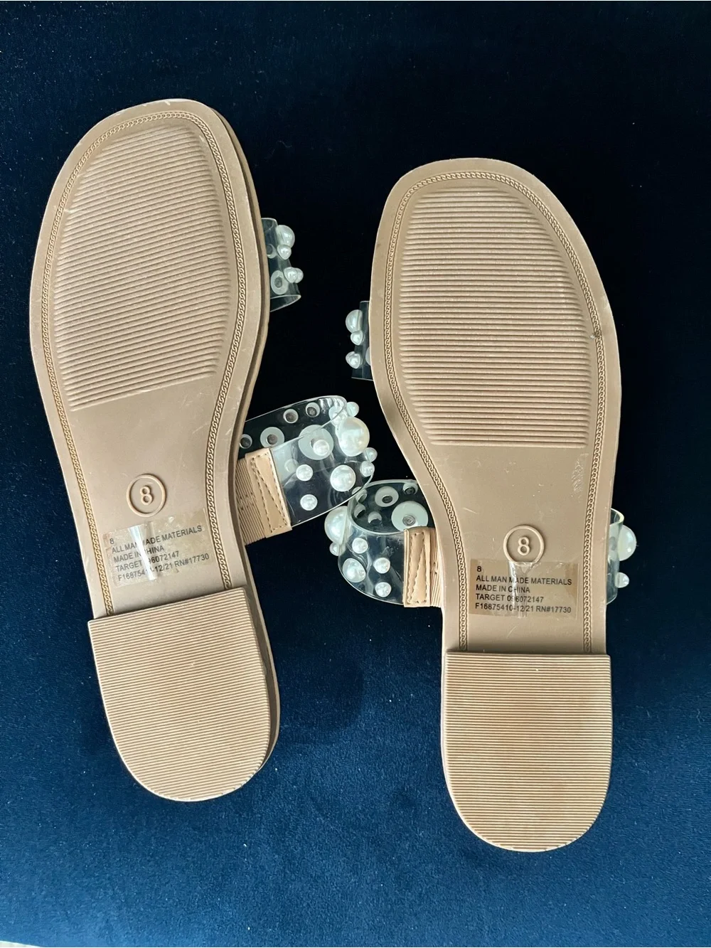 a . new day Pearl Sandals Sz 8 - Picture 6 of 7